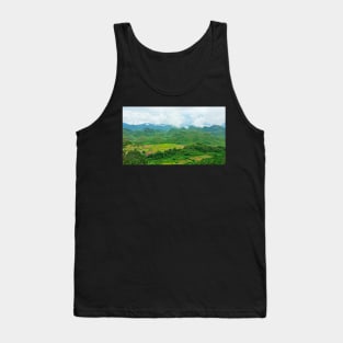 Vietnam - Route de Ha Giang à Dong Van. Rizière Tank Top